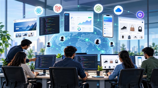 hire dedicated developers in India for web SaaS ecommerce and API projects
